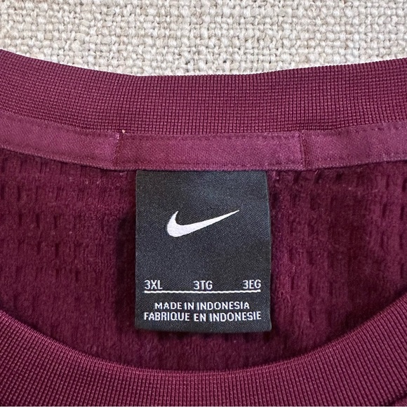 NIKE Minnesota Golden Gophers Maroon Gold Pullover Thermal Elevated NCAA Men 3XL - Picture 9 of 14